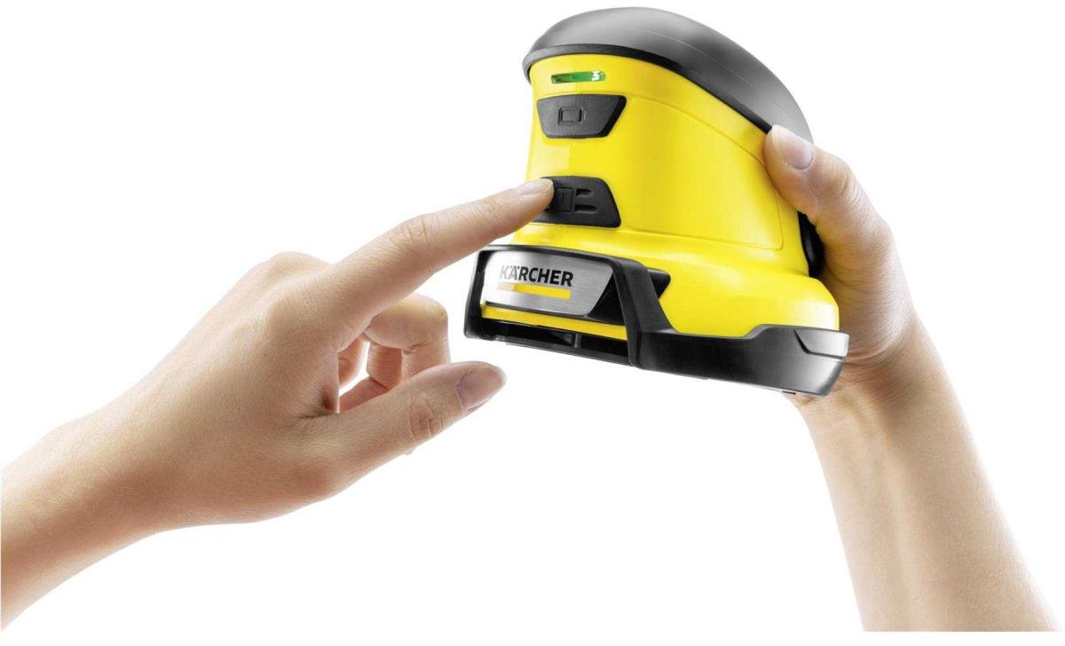 Bol.com Kärcher EDI 4 elektrische ijskrabber - Looptijd accu 15 minuten - Schijfdiameter 100 mm aanbieding