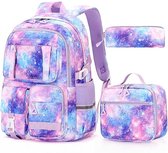 Tanou Schooltas meisjes rugzak school tieners, 20 liter schoolrugzak