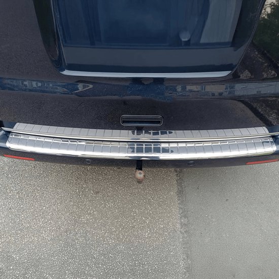 Achterbumper Bescherming Lijst Beschermer Geschikt voor Volkswagen Transporter T6 T6.1 Chrome RVS Achterklep Bumper Bumperbescherming
