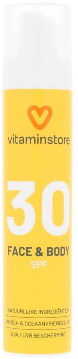 Vitaminstore - SPF30 Face & Body - 50 ml