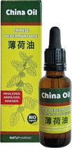 Natupharma China olie - pepermuntolie- essentiële olie - pure olie - 30ml
