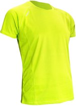 Avento Sportshirt - Heren - Fluorgeel - S