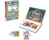 Janod Magnetibook - Sprookjes - Magneetboek Speelset Inclusief 30 Magneten En 10 Voorbeeldkaarten - Geschikt vanaf 3 Jaar
