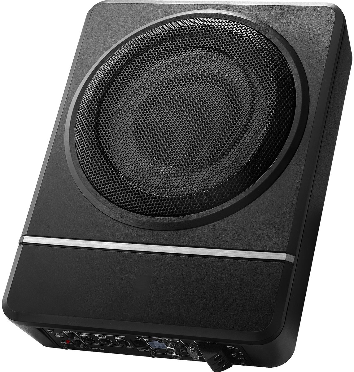 8" 240W Subwoofer voor Onder de Stoel In de Auto, Slanke Actieve Subwoofer voor Onder de Stoel, Low-Profile Audio met Ingebouwde Versterker, Hoge/Lage Ingang en Volumeregeling, voor SUV's – foto 3