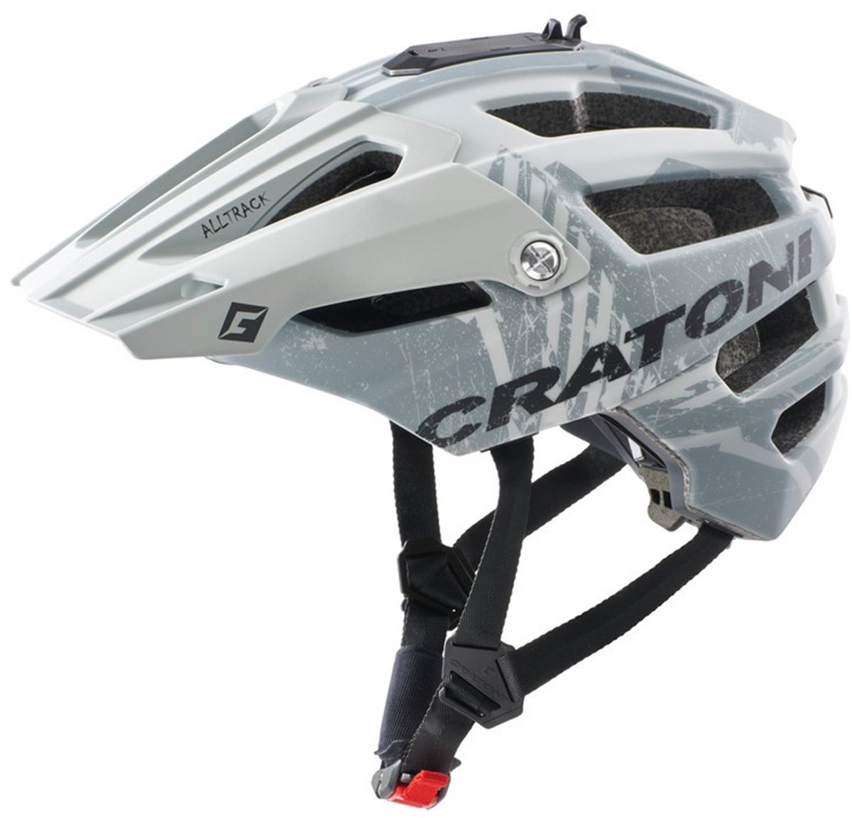 Helm Cratoni AllTrack grey matt S-M
