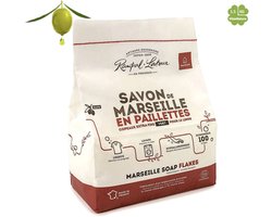 Marseille zeepvlokken groen met olijf olie 1.5 kg | Rampal Latour | Zuinig Ecologisch Milieuvriendelijk Hypoallergeen | Zonder conserveermiddel