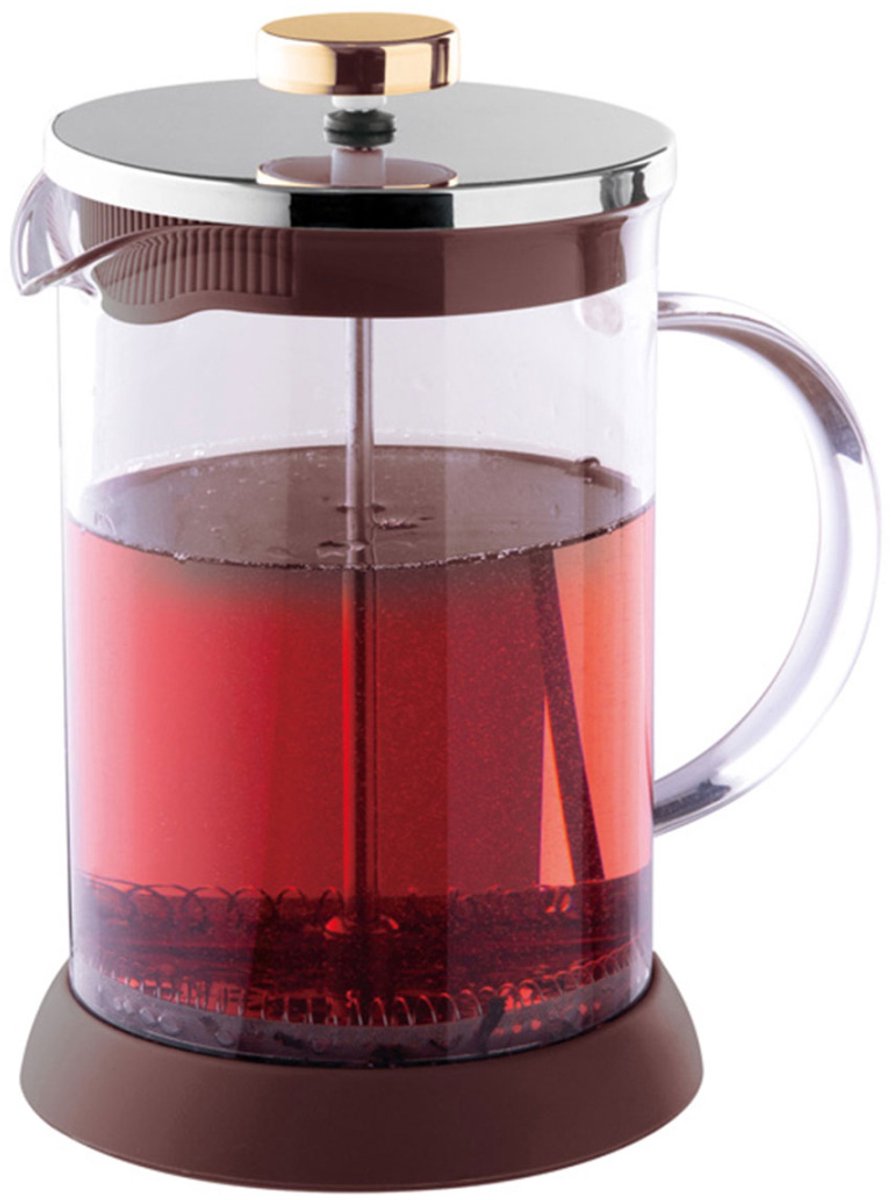 ZUIGER KOFFIE THEE ZETAPPARAAT 600ml BERLINGER HAUS BH-8584 LEONARDO