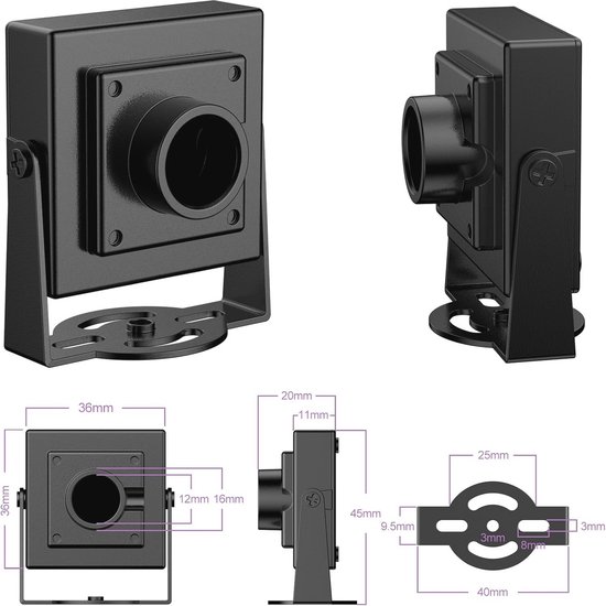 Aluminiumlegering Stand Case voor Industriële Camera Module | bol