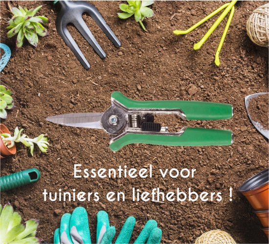 S4D® - Bloemschaar - Snoeischaar - Recht - 15 CM van S4D — afbeelding 3