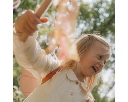 foto van Feeënvleugels en toverstaf - Roze - Fairy Garden