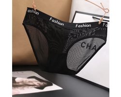 Zwart slipje - Fashion slip - Lingerie - Sexy ondergoed - Lingerie - Medium - Zwart - Erotiek - Slip - Ondergoed - Underwear - CHPN