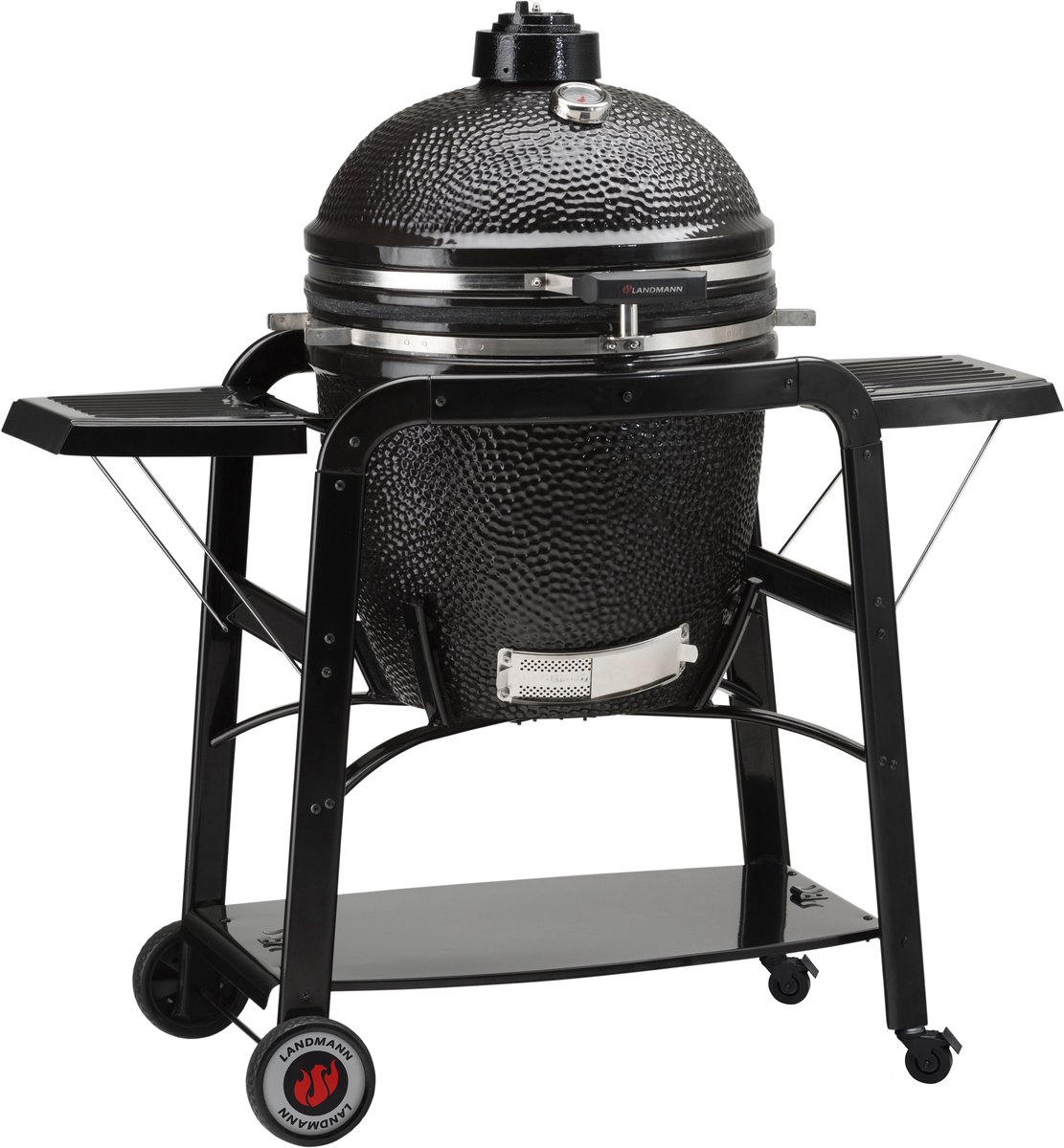 Big Landmann Kamado barbecue - zwart