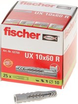 Fischer Universeelplug U x 10 x 60R (25)