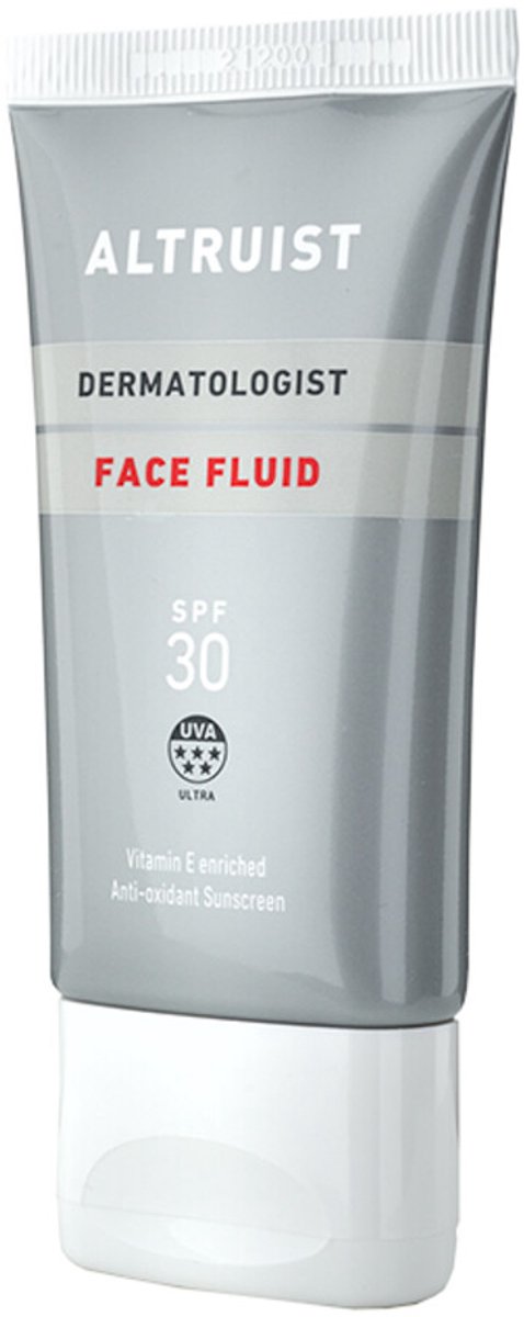 Altruist Zonnebrandcrème Face Fluid SPF 30 - 3 x 50 ml - Voordeelverpakking