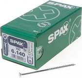 Spax Spaanplaatschroef Verzinkt PK 6.0 x 140 - 100 stuks