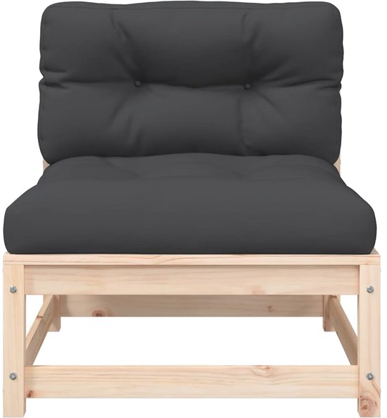 vidaXL-Tuinbank-2-zits-met-kussens-massief-grenenhout