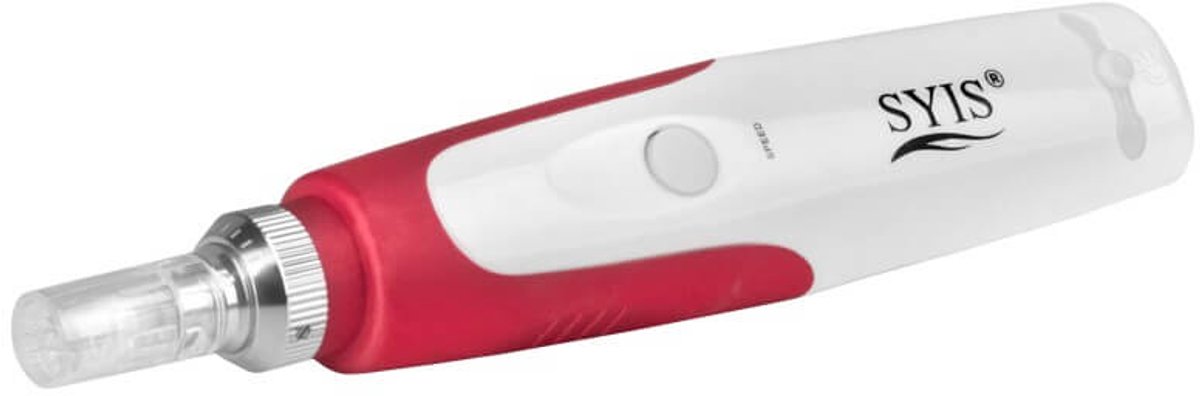 Dermasyis Elektrische Dermastamp Wit/Rood