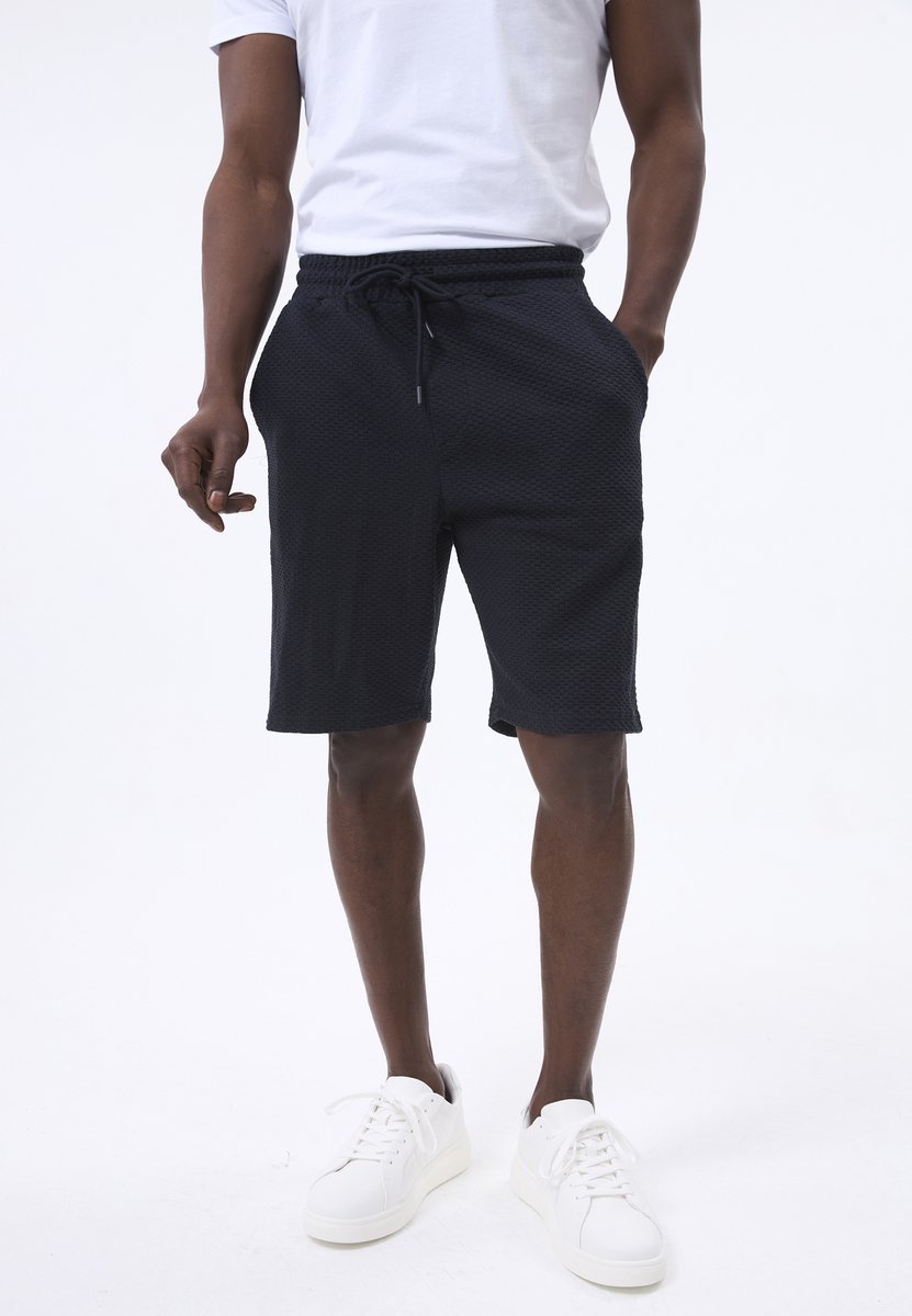 Felix Hardy Jogger Short - Sweatshort - Korte Broek - Sport Broek - Bermuda Katoen Heren Navy - 2Xl
