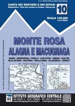 IGC Italien 1 : 50 000 Wanderkarte 10 Monte Rosa