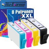 PlatinumSerie 8x inkt cartridge alternatief voor HP 903XL