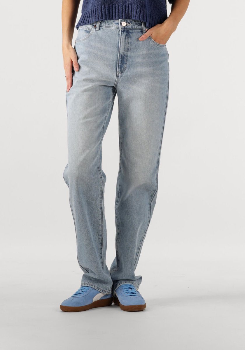 ABRAND JEANS High Straight Tall Gia Jeans Dames - Broek - Lichtblauw - Maat 29