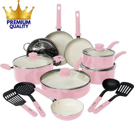 COOCK 19-Delige Pannenset