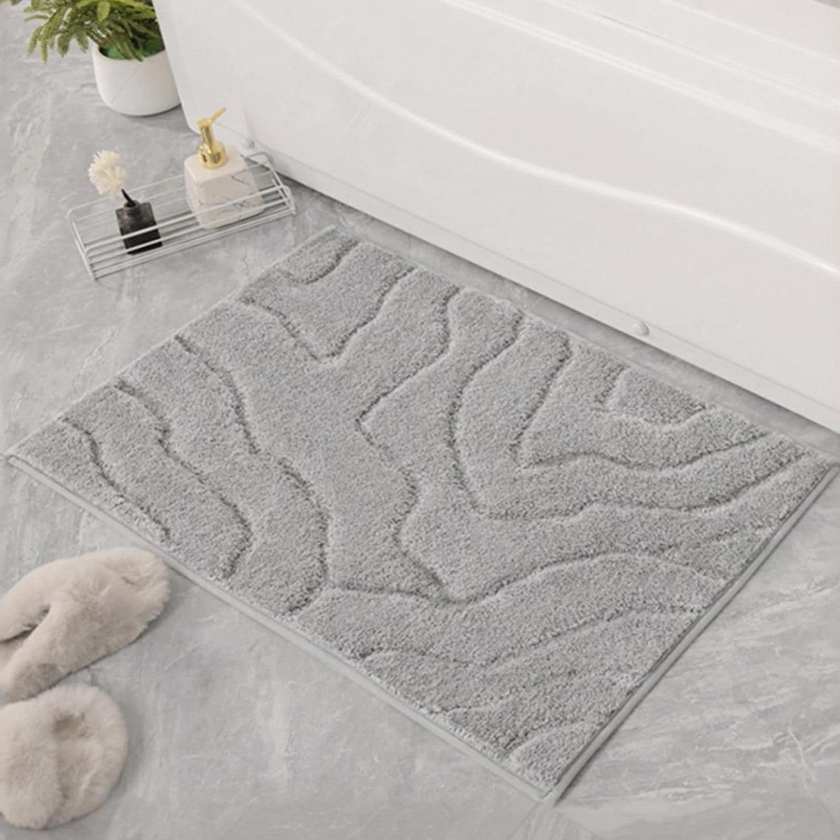 Allecto Plus - Vuilbestendige Deurmat 50 x 80 cm - Waterabsorberend - Weerbestendig - Duur