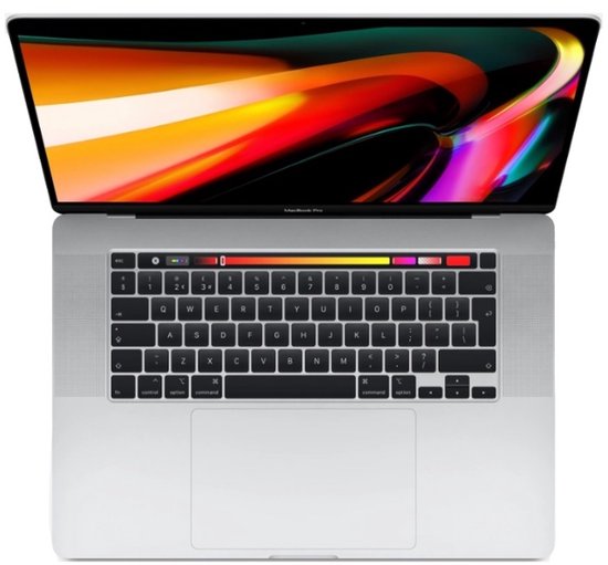 Apple Macbook Pro (2019) Touch Bar - 16 inch - Intel Core i9 - 512GB SSD - 32GB ram - Zilver - A2141