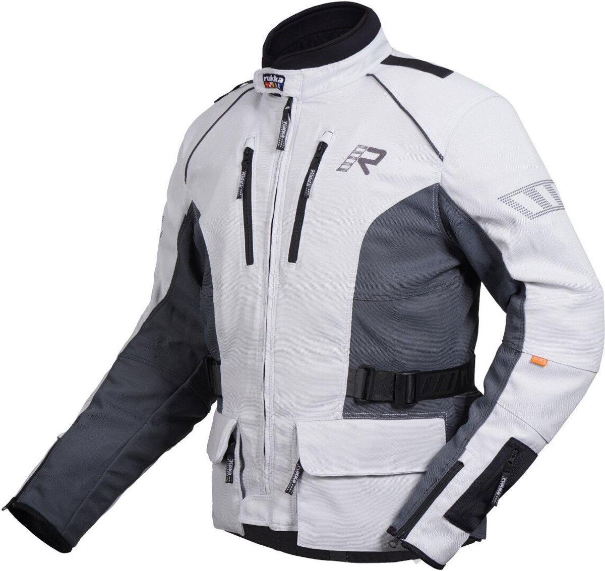 Rukka AirTacama Licht Grijs Antraciet Textiele Motorjas - Jas