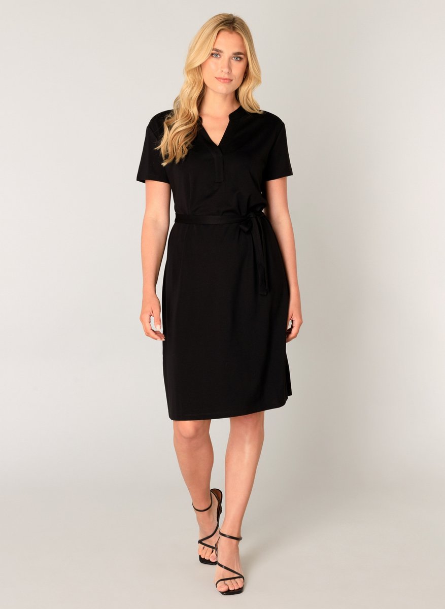 BASE LEVEL Yen Dresses - Black - maat 46