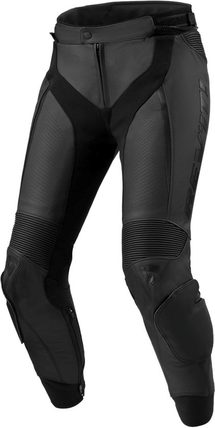 Pantalon en cuir perforé Revit Xena 4, Zwart, taille 40/STD, femme