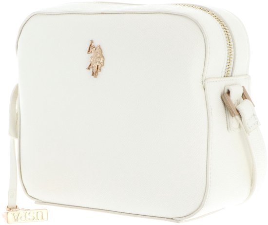 U.S. POLO ASSN. Sac à épaule bandoulière Jones Crossbody Bag Cream White Écru