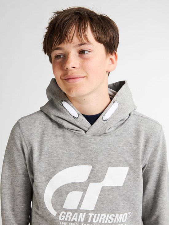Petrol Industries - Jongens Casual Hoodie Gran Turismo Torque - Grijs - Maat 104