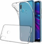 Ntech Hoesje Geschikt voor Huawei Y6 2019 Transparant Hoesje / Crystal Clear TPU Case