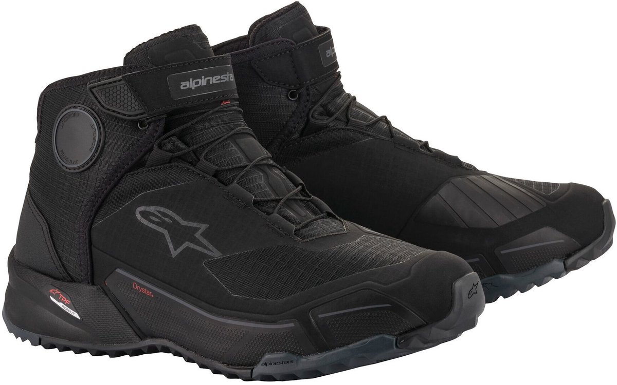 Alpinestars CR-X Drystar Riding Zwart Zwart - Laars
