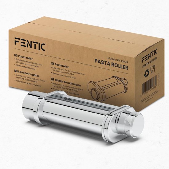 Pastaroller - Elektrische Pastamachine met 8 Verstelbare Dikktes - Ideaal voor Versgemaakte Pasta van CucinaPro — afbeelding 4