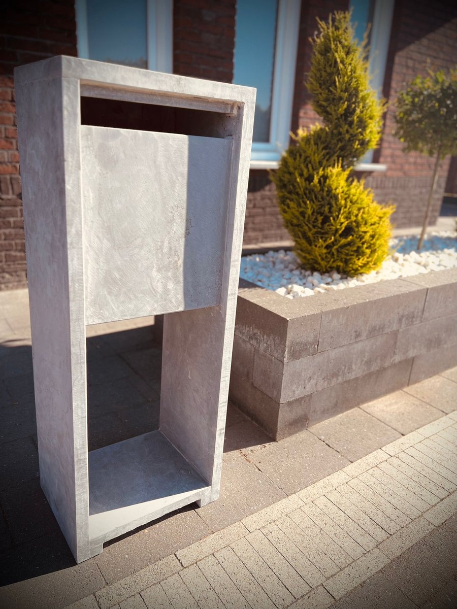 Natuursteen brievenbus - hardsteen brievenbus - Model 005