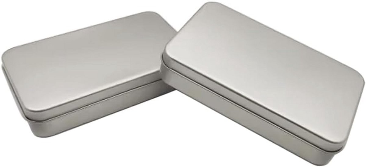 Draagbare Opbergdoos met Deksel - 2 Stuks, 15 x 9 x 3 cm, Voor Make-up, Naai-accessoires en Meer