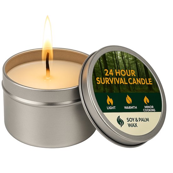 Noodkaarsen Set - 24 uur brandbaar