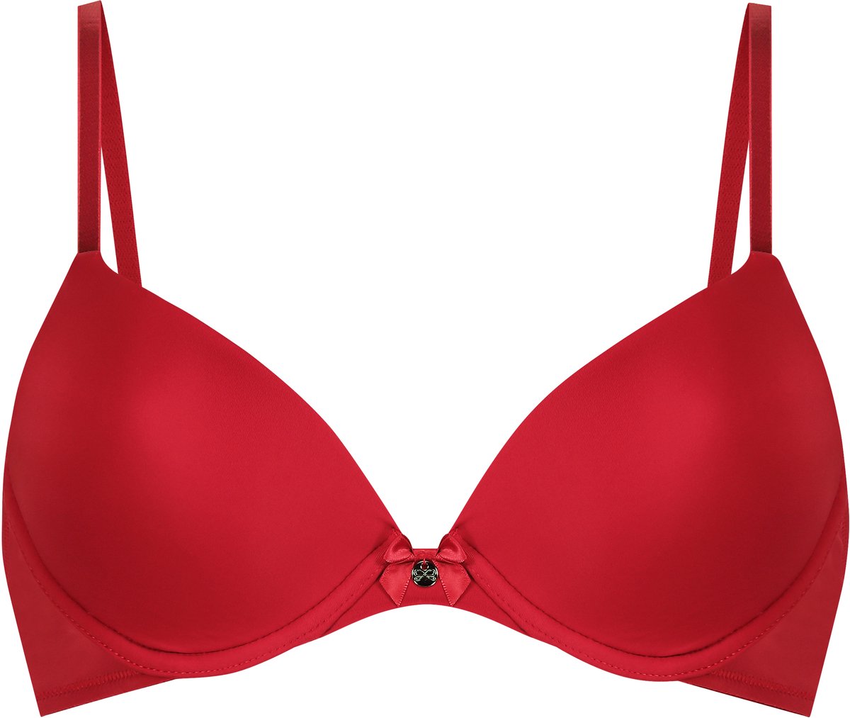 Hunkemöller Dames Lingerie Voorgevormde beugel bh Plunge - Rood - maat C65