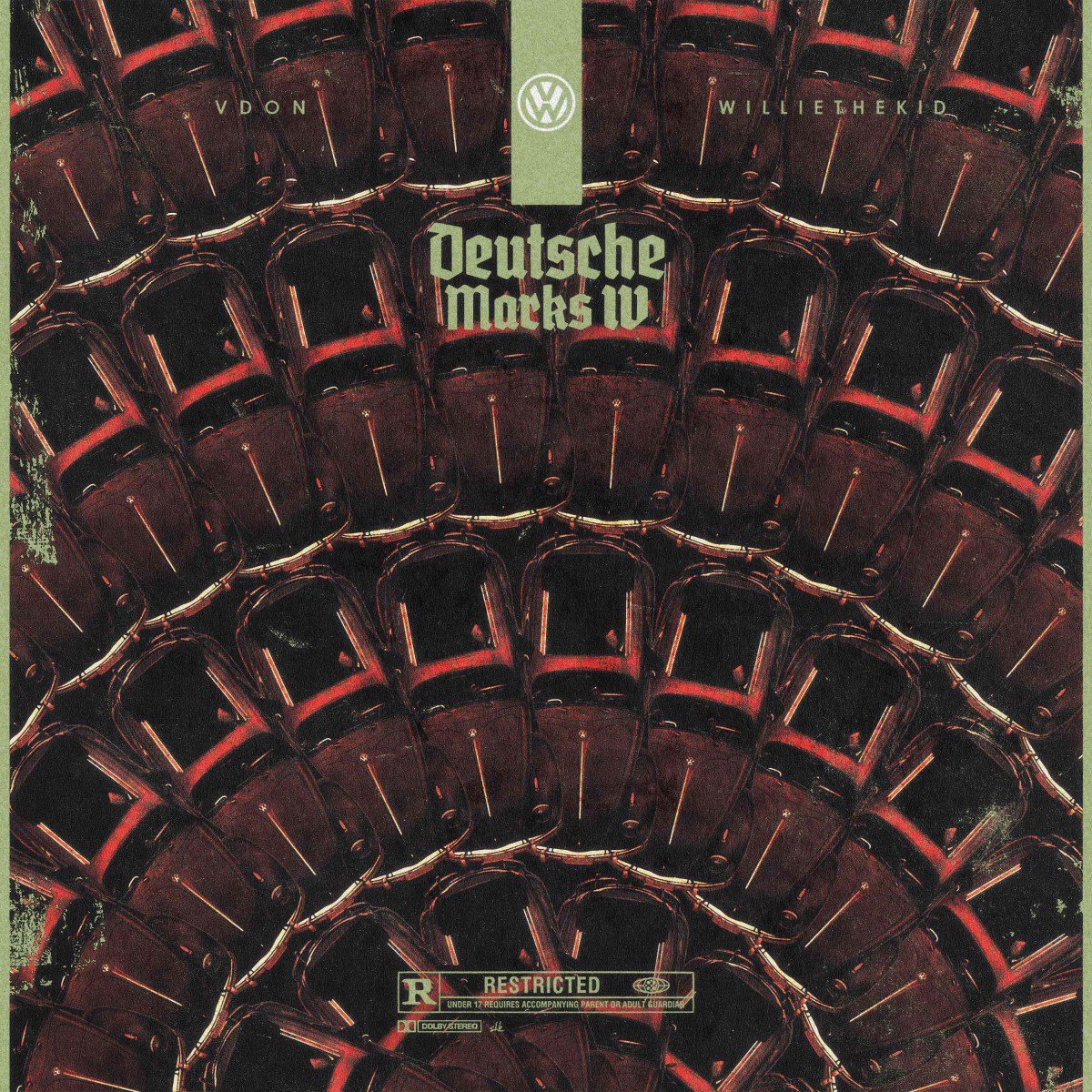 V Don & Willie The Kid - Deutsche Marks 4 (LP)