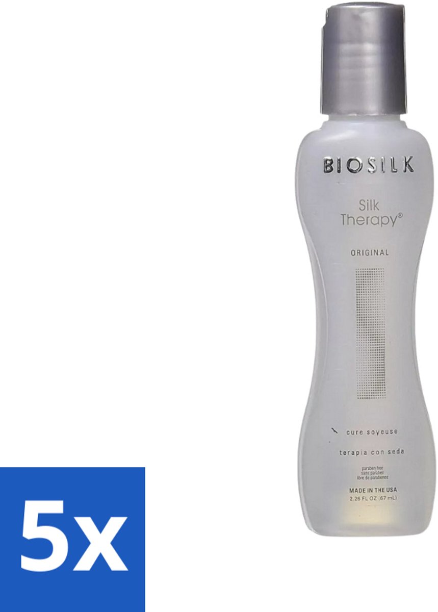 Biosilk - Haarserum - Silk Therapy - Original - 67ml - Bulkverpakking - 5 stuks