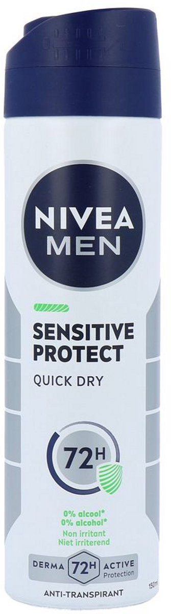 Nivea Men Deodorant Spray Sensitive Protect 150 ml