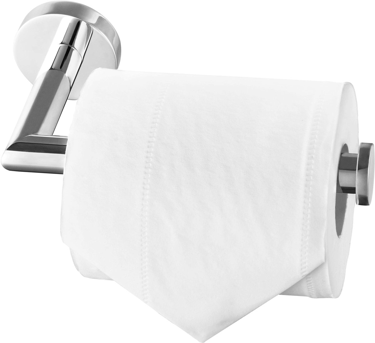Ibenzoa® Stijlvolle en Functionele Toiletpapierhouder van Roestvrij Staal voor Badkamer en Keuken