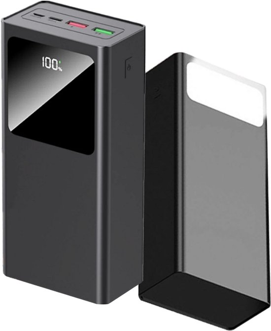 ISHIVA Powerbank 30000 mAh met Zaklamp - Noodpakket - ISHIVA® - €29,98