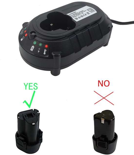 Geschikt voor Li-ion acculader voor Makita BL1013 BL1014 10.8V DC07SA DC10WA van Cellonic — afbeelding 5