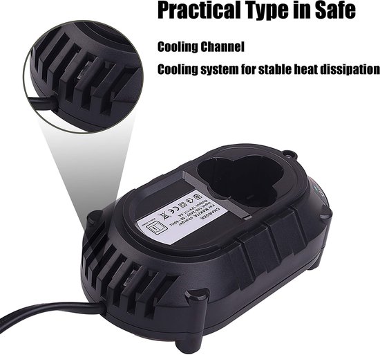 Geschikt voor Li-ion acculader voor Makita BL1013 BL1014 10.8V DC07SA DC10WA van Cellonic — afbeelding 3