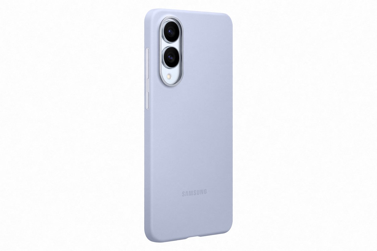 Samsung Galaxy S25 Edge Hoesje - Silicone Case - Lichtblauw