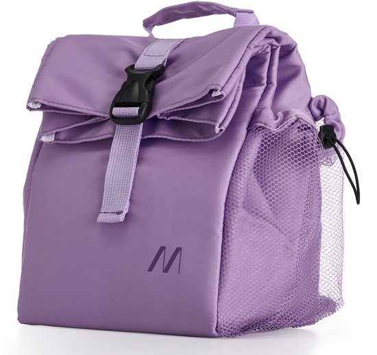 Muitomas Koeltas 15 Liter - Thermische isolatie - Eén centraal compartiment - Zijvak voor fles - Verstelbare schouderriem - Violet van Muitomas — afbeelding 2