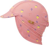 Fresk UV 50+ Zonnehoed voor kinderen 62 – Beschermende Reishoed – Hoofdbescherming Meisjes - Roze - Summer Fruit